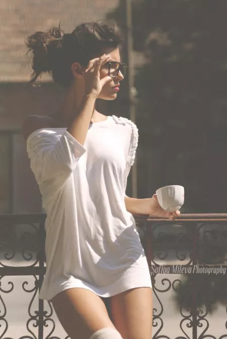 What does she see by bubblr