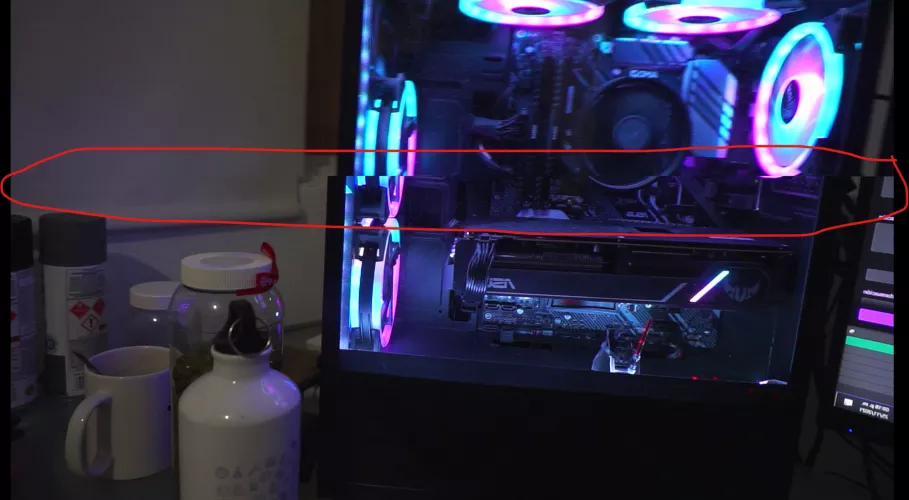 What is and how to fix traveling horizontal line on camera? by ed_navcas