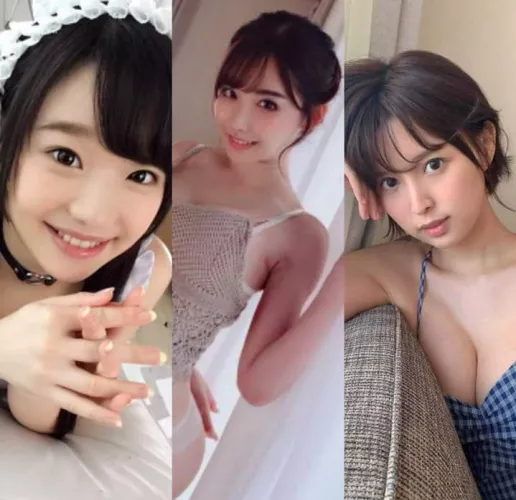 What is the name of the actress on the left side by Kyotoknzai