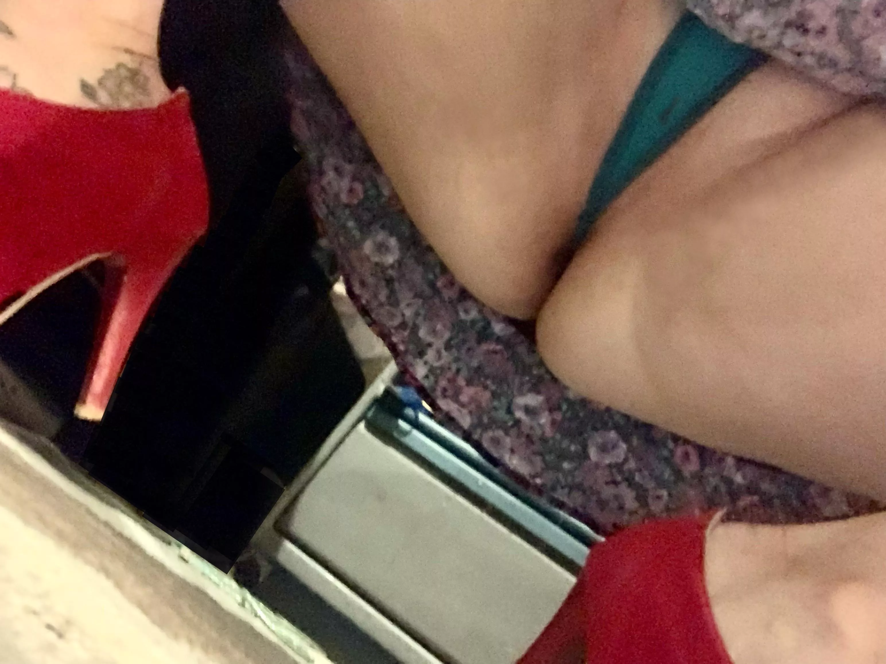 What it looks like when I squat in this sundress! posted by witchy301