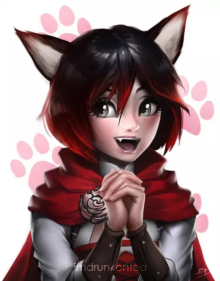 What? It's National Cat Day?!? [RWBY] by D45_B053