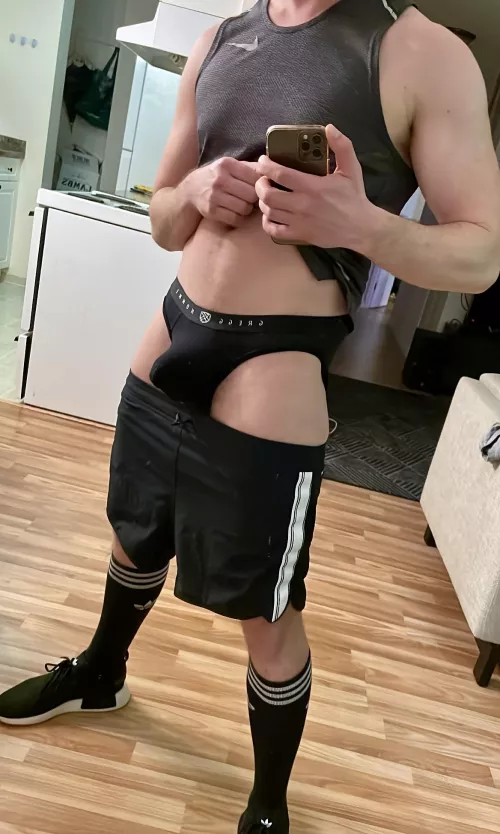 What I’ve been hiding under my gym shorts by bubblebuttb0i