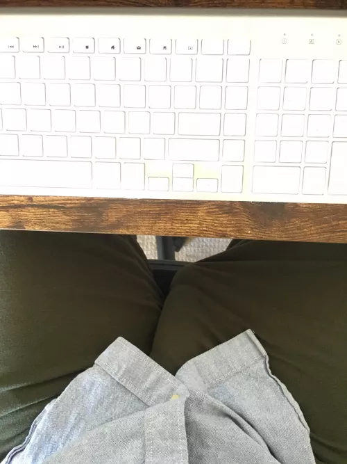 What my coworkers don’t see in our zoom meetings by ok328