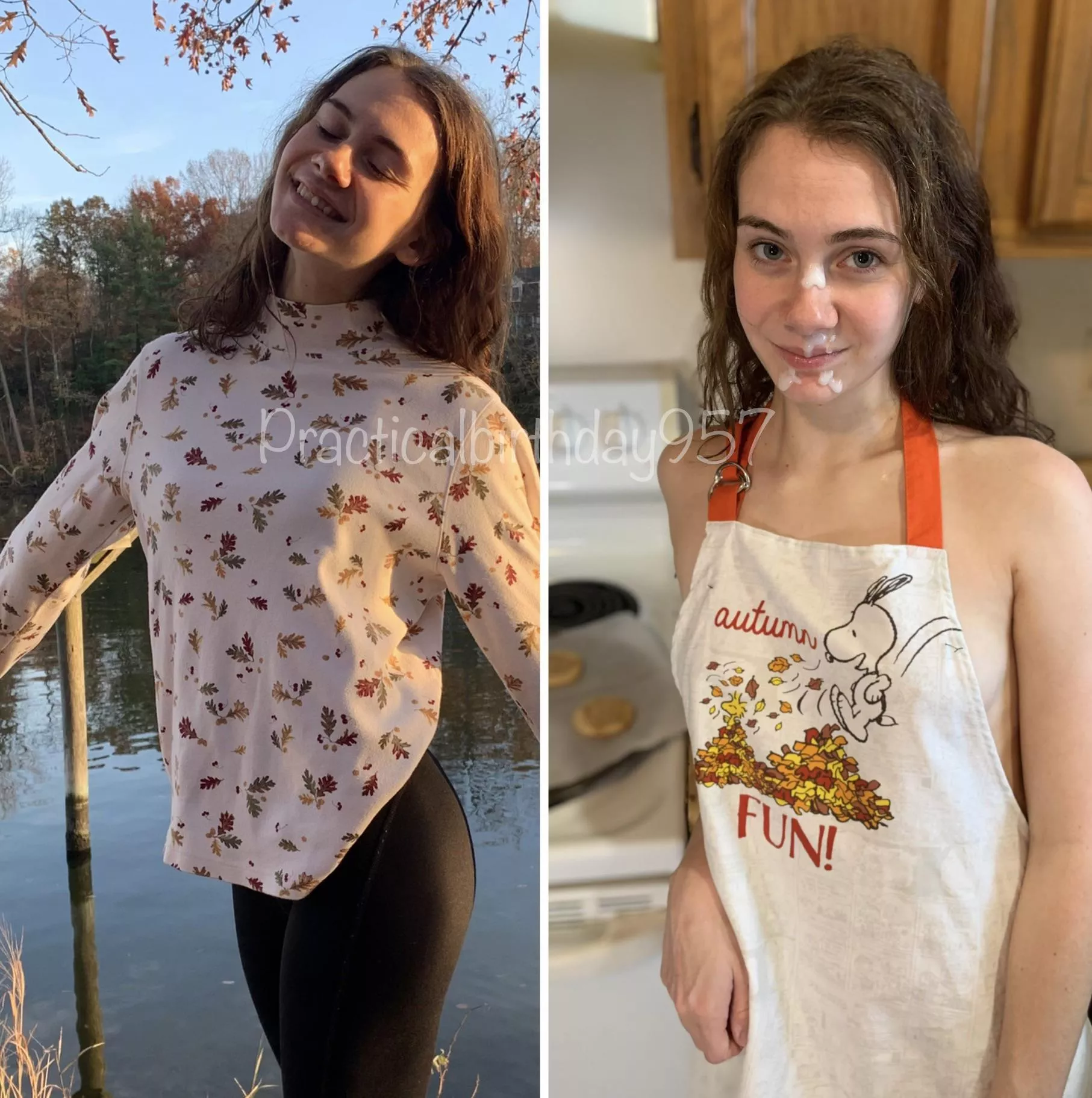 What my family gets to see vs what you get to see for thanksgiving 😉 posted by PracticalBirthday957