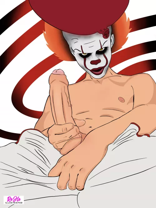 What Pennywise does during his 27 years time off.. 🤡 by RoHo Illustrated (links in bio) by RoHoIllustrated