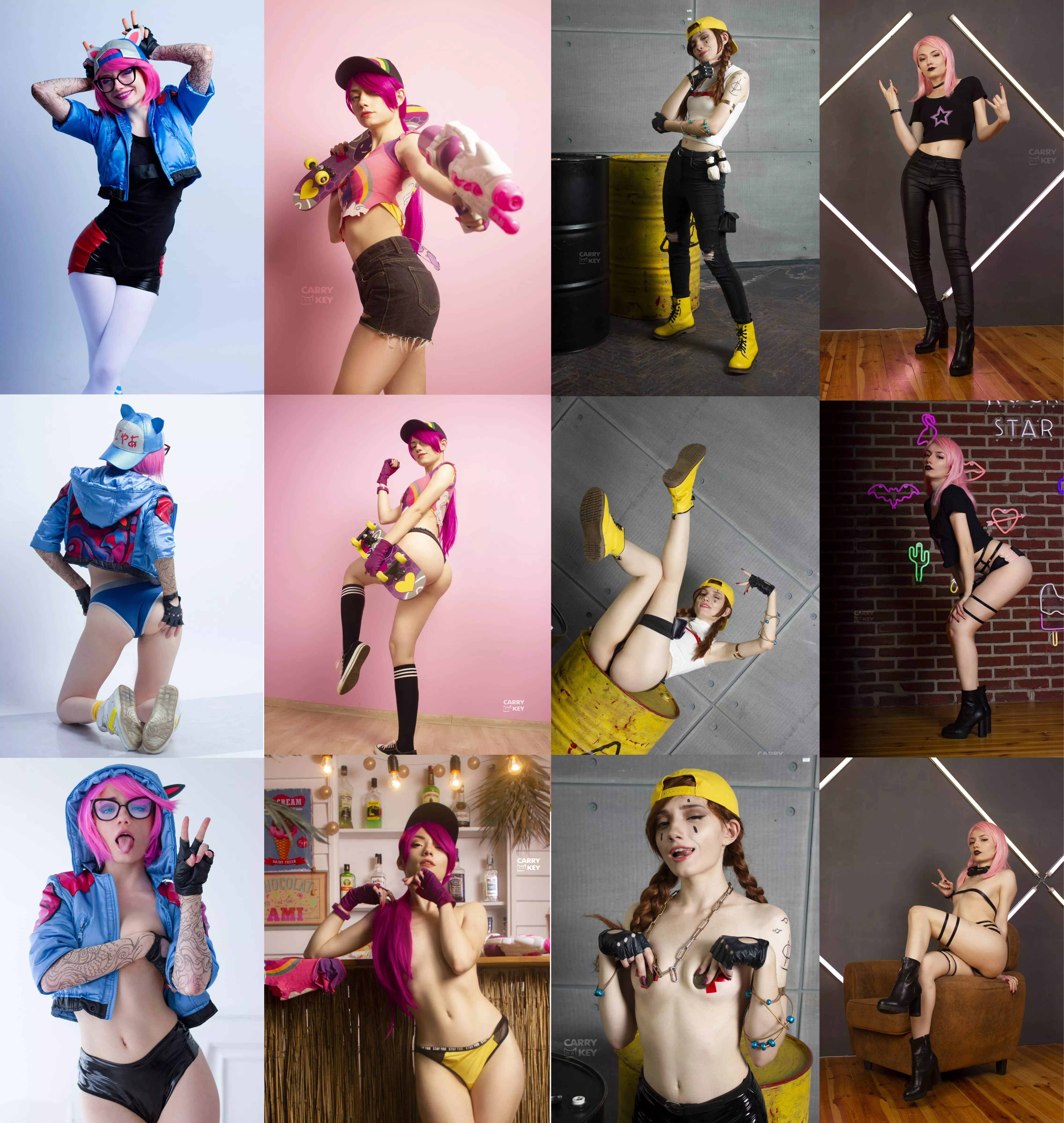 What skin your favorite? ^^ cosplay by CarryKey posted by CarryKey