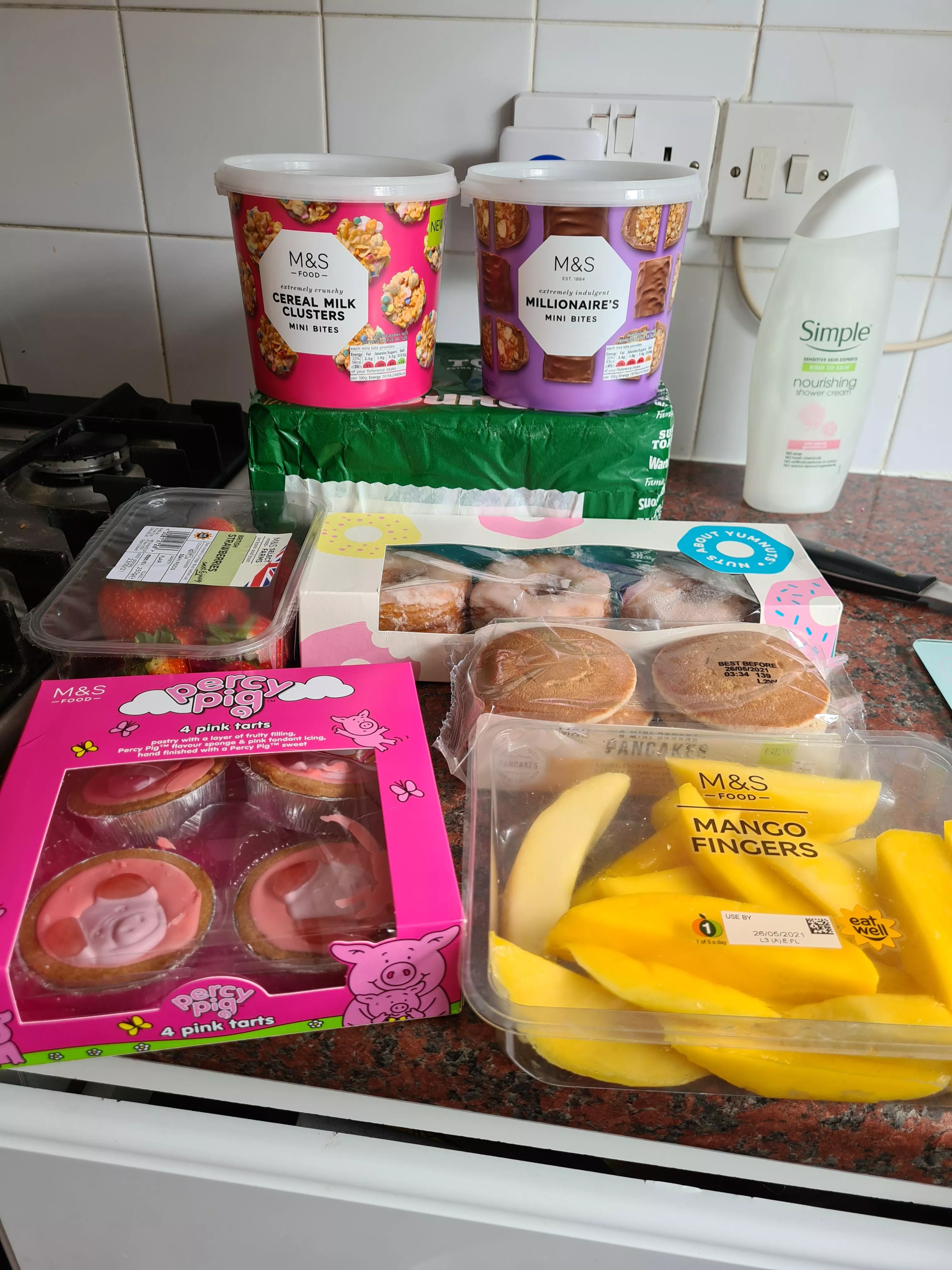 🍭🧁🥭what special treat would you like for being so good, little one? 🍰🍩🍓 I bet I can guess most of you won't want the scrummy fruit! posted by Soft_Bullfrog