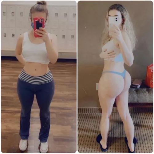 What the gym sees vs what you see by realprettyangel