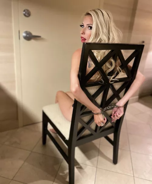 What will you do with me now?⛓😈 by JennasRedditPage