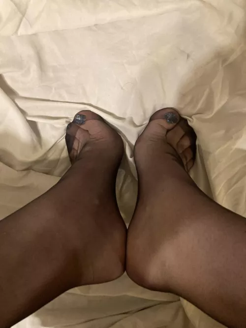 What would you do do if my stocking feet were in your hands? by Myworld12345606