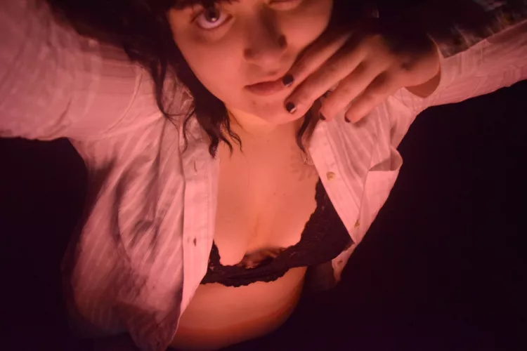 What would you do if you caught me looking at you like this? 😏 by luigitrumpsmario