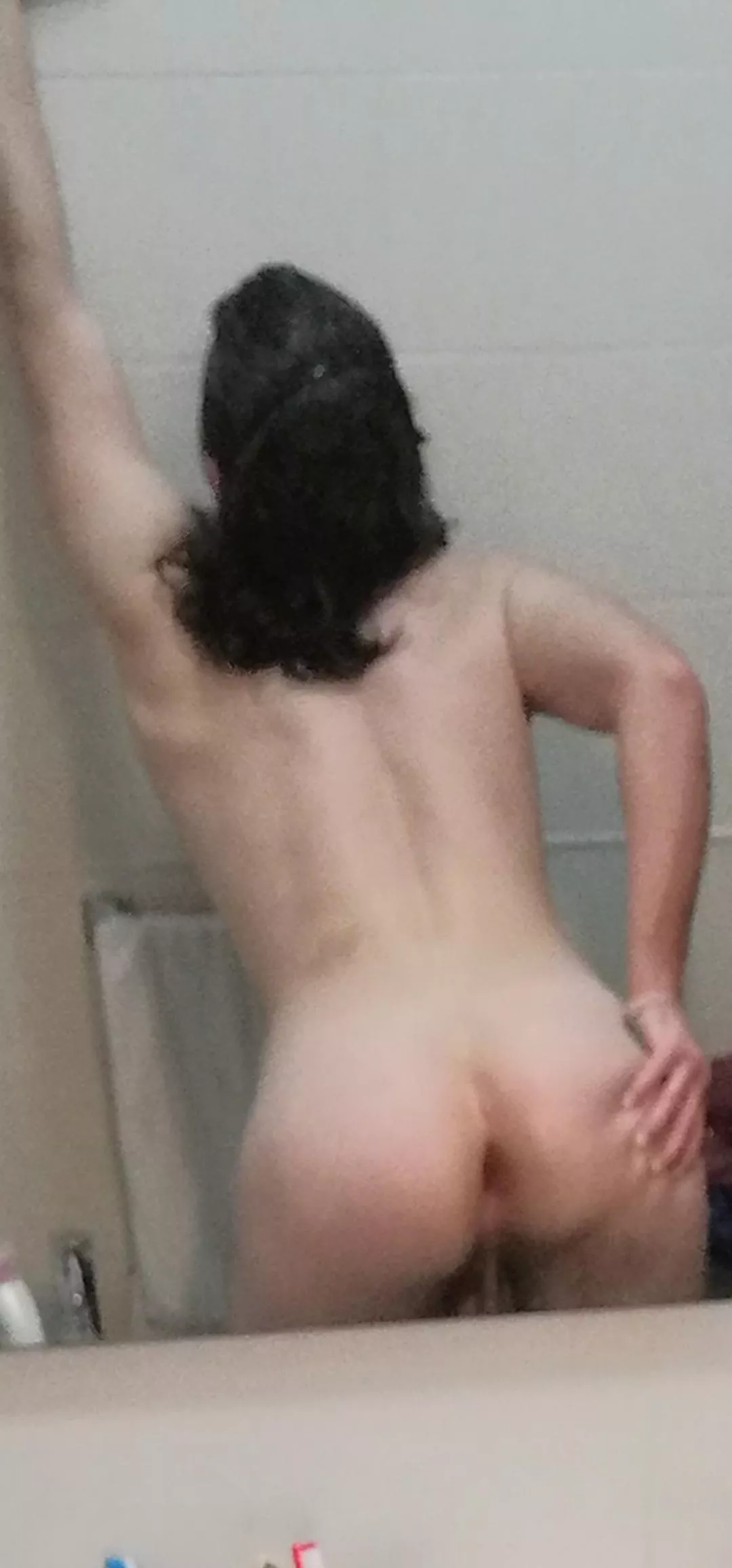 What would you do if you walked on me when taking this photo? Am I a bad girl? posted by Rudeus-Greyrat