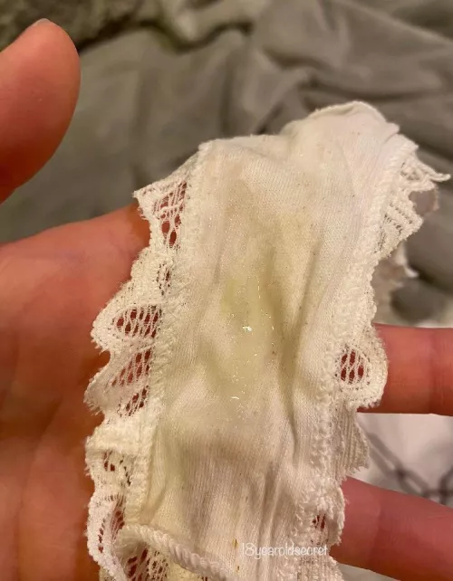 What would you do with my messy panties and soaked pussy ? ;) [f] 💓💦 by 18yearoldsecret