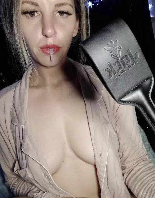 What would you like first to get spanked or spit on ? [domme] by PantiePrincess300