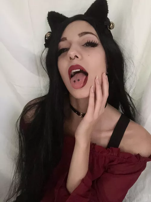 What would you want to do to my pierced tongue? by kkinkitty