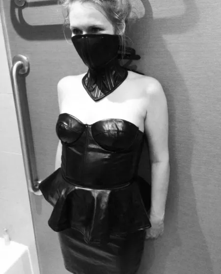 What’s beneath the muzzle?? Hmm by Belle_Bordeaux