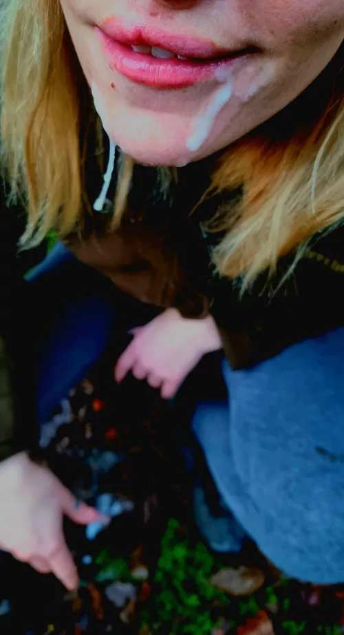 Whats better than a facial In the forest by AuroraBlue2