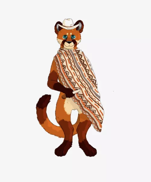 What’s the first thing y’all think of when yer see my fursona by Indigo_snowcat