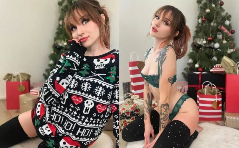 What's underneath 🎄 with Blink by SuicideGirls