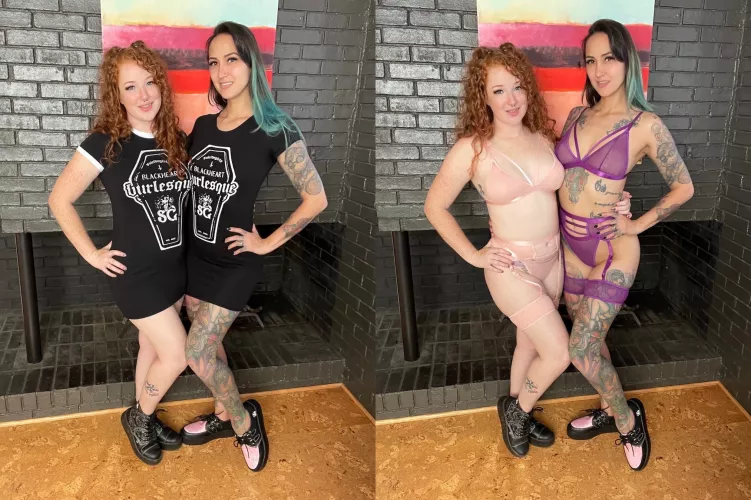 What's underneath with #SGBesties Ivee + Niffler by SuicideGirls