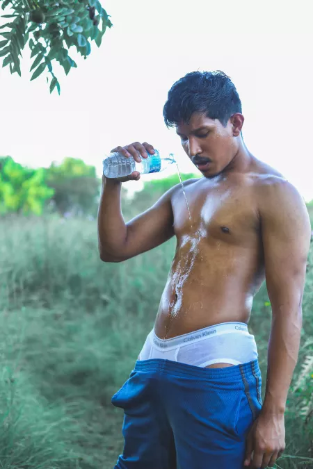 When a follower gifts you some Calvins, you gotta show em’ off 😏 by marcusthepisces