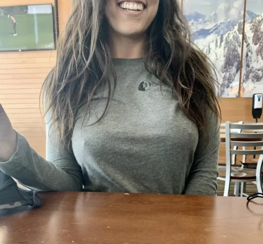 When even a long sleeve big shirt can’t even hide your sisters bust and you catch people staring! 🤦🏻‍♂️ by Horny_Brad_05