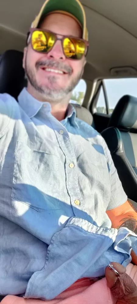 When getting coffee in the drive thru we both get excited. by PackageKey1092