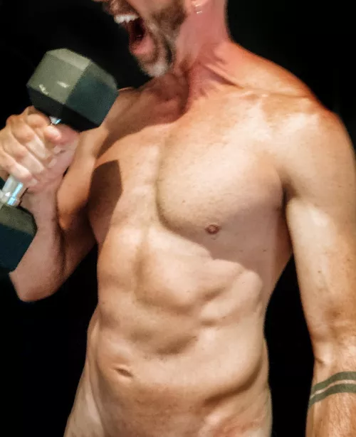 When Guns N’ Roses comes on during your workout. by OmStudly