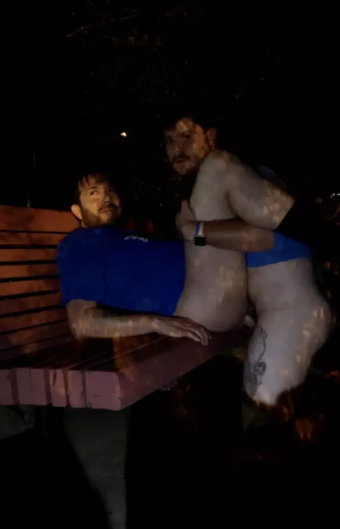 When he says he wants to go for a walk, but what he really wants is a pound you on a bench on the side of the road 💦😈 posted by twofunboys