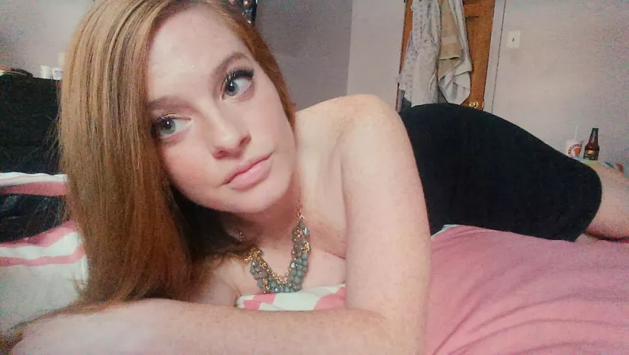 When I first tried full eye makeup - shot before work by brothernephew