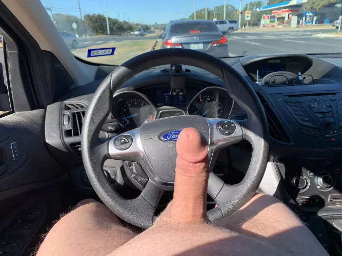 When I have too long at a stop light by nakeddriveratx