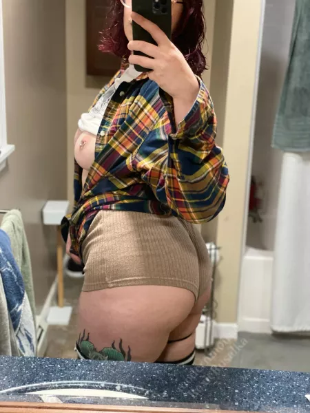 when i wear these shorts, know that i’m after a spankin by ModernMoirae