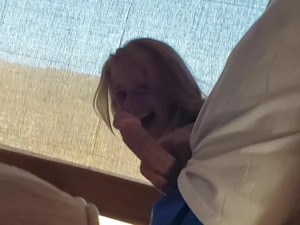 When she photobombs a dick pic. by Phlip037