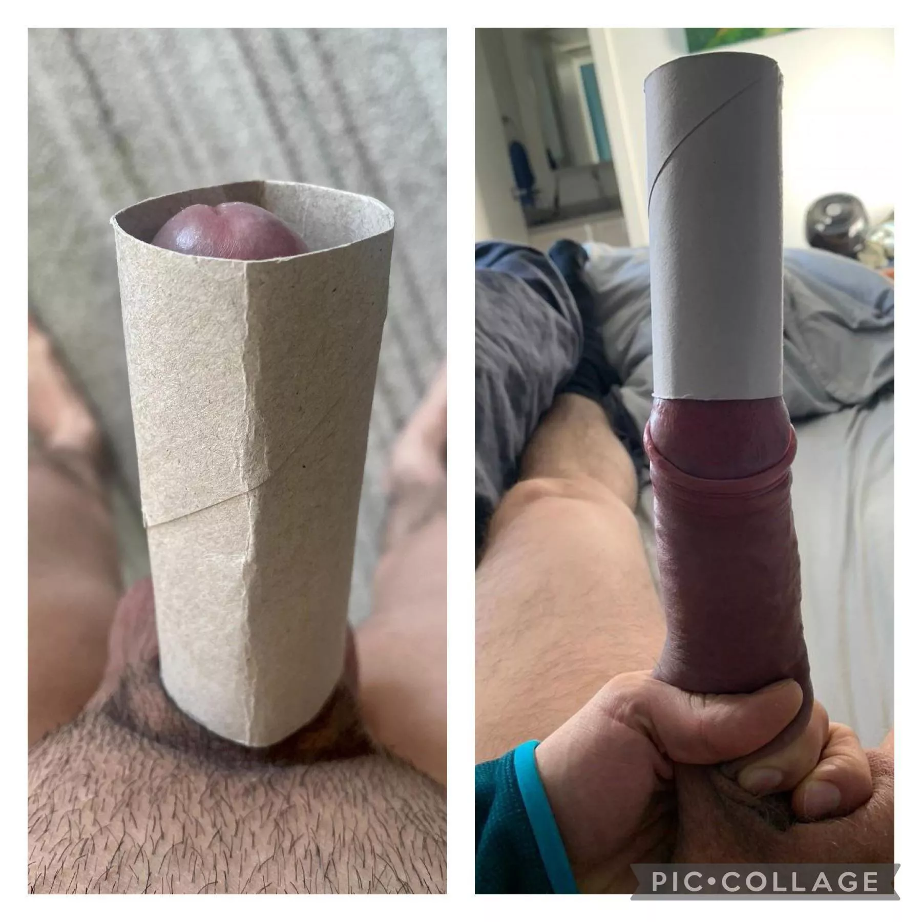 When straight(ish) buds get horny and compare. One’s clearly the alpha! posted by BroyBroy