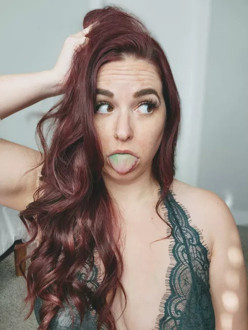 when you accidentally get too high and can't make a serious face 🤪 by Lexi_AllanX