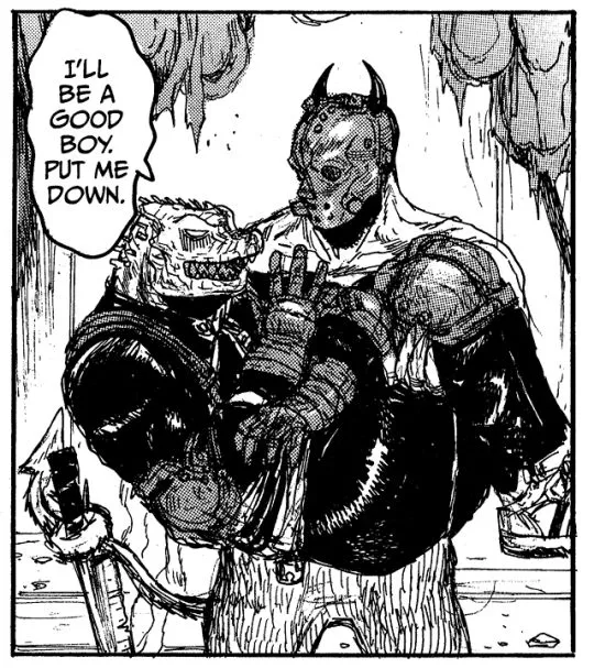 When you forget to compliment her Gyozas [Dorohedoro] posted by humanscanbork