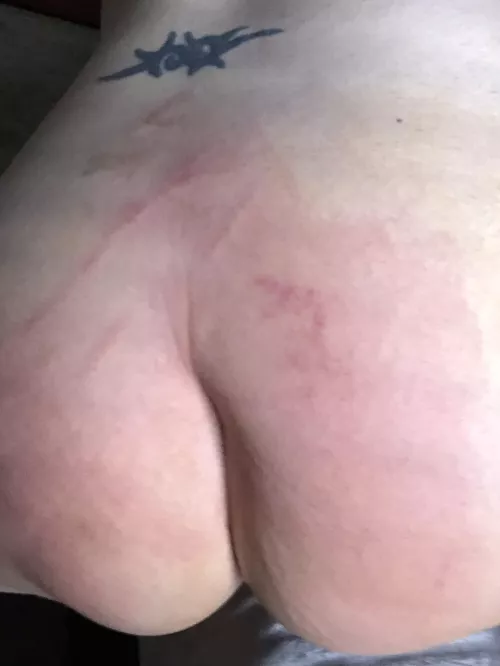 When you lay out spanking tool options on bed and he picks the riding crop .... by gardeniachick