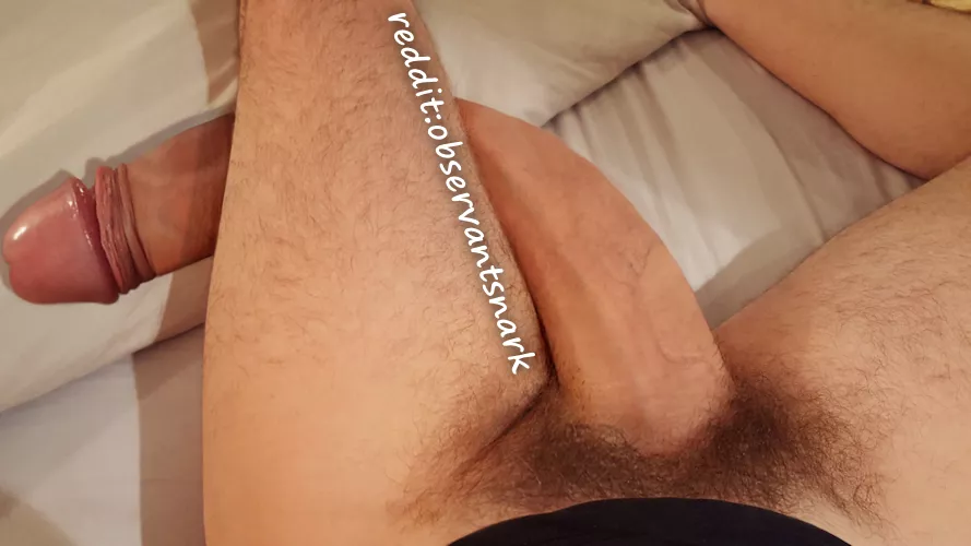 When you wake up and find you're laying on your cock. by observantsnark