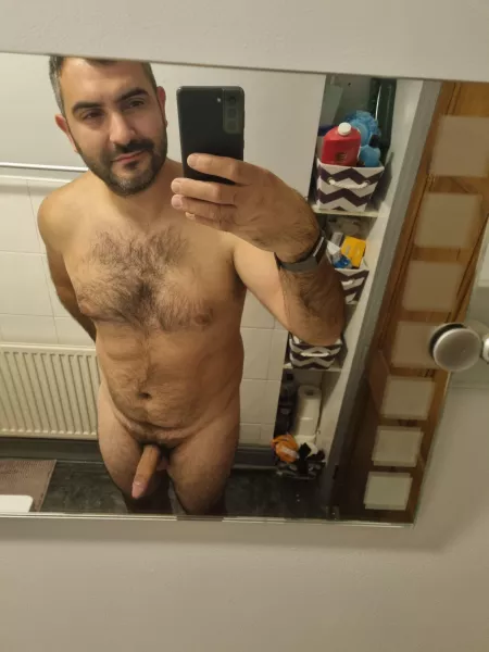 when you wake up at 4am with this bad boy propping up the sheets 😉😉 by kurrinz01