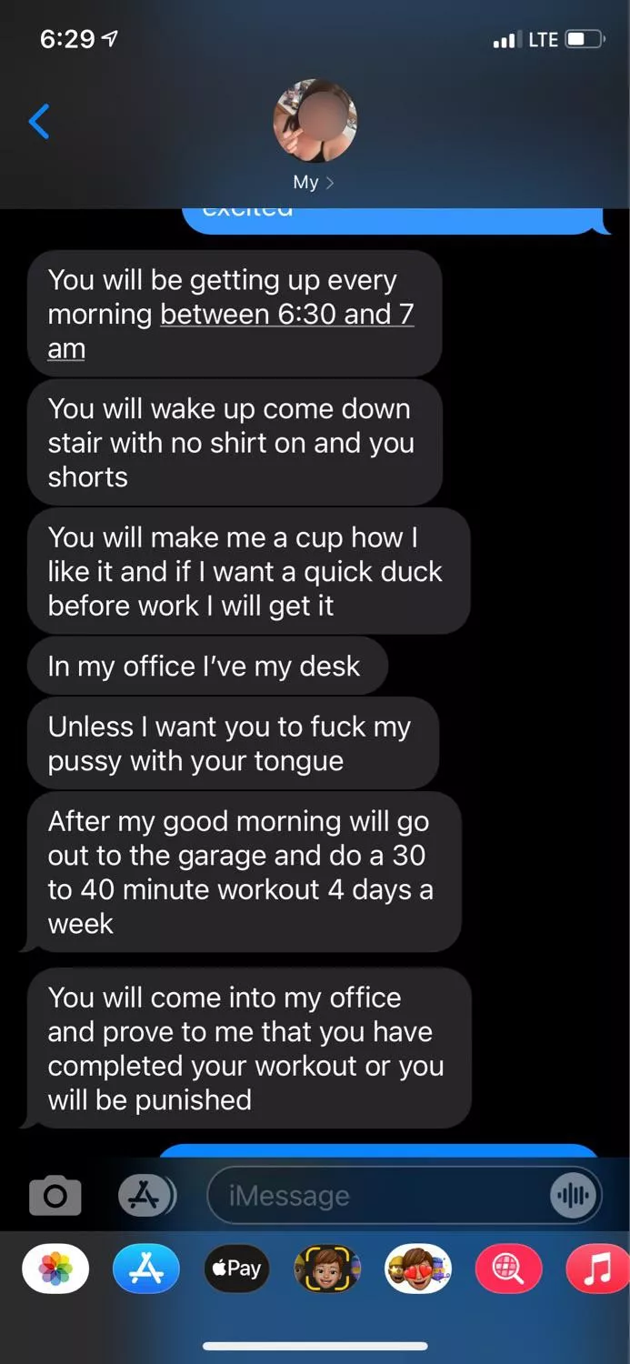 When your Domme is making you get your shit together posted by YesMySweetness