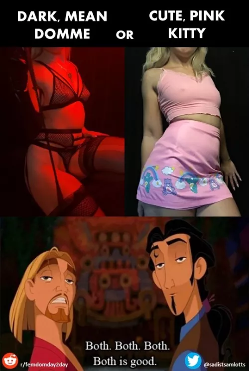 When your Domme sometimes likes to switch 😻 by slave4useuk