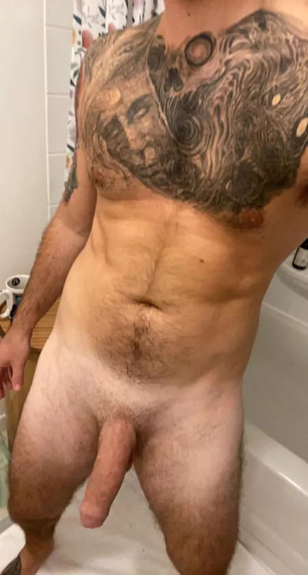 When your fat cock is soft and still looks massive by DelusionalJim