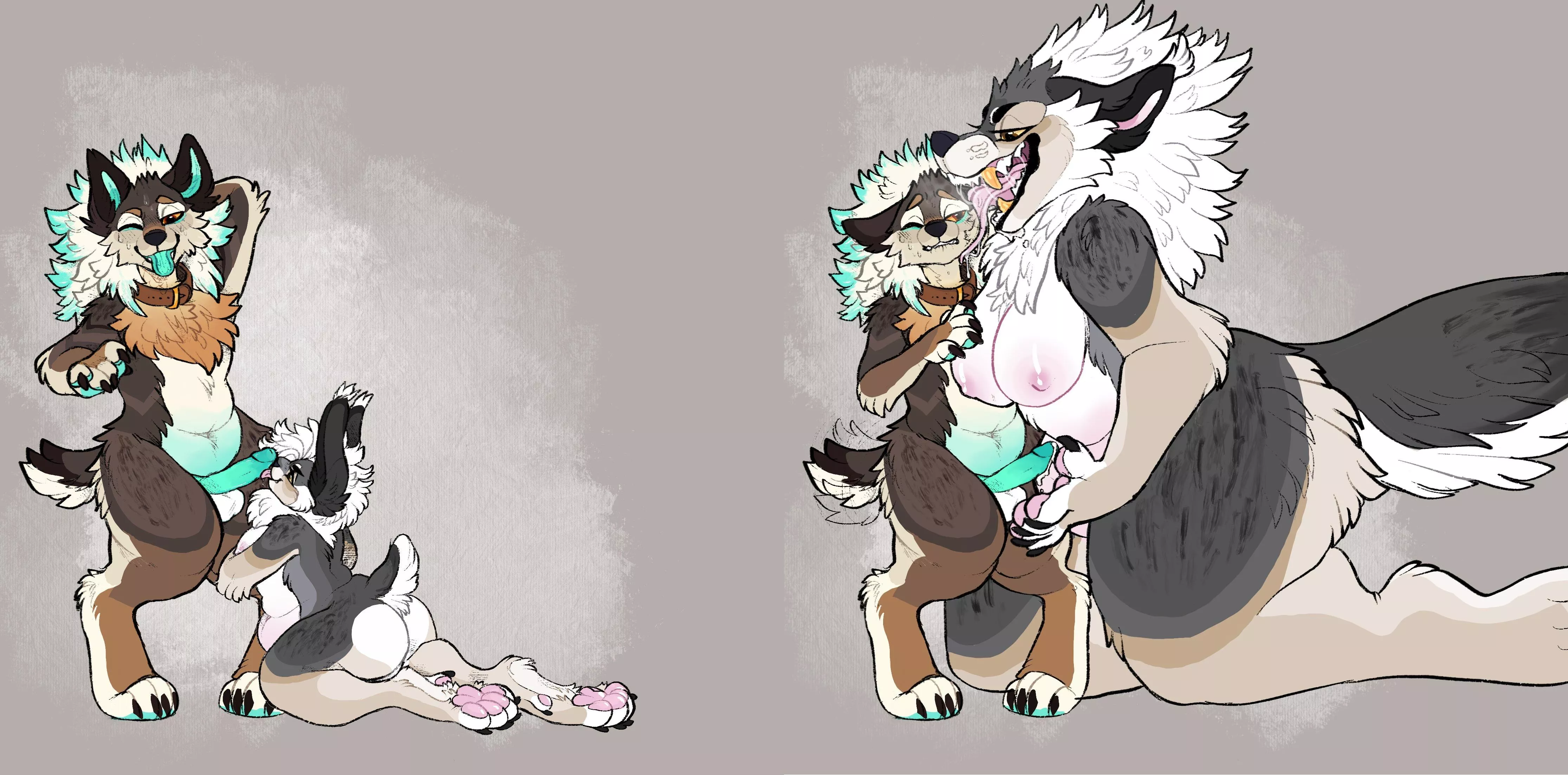 When your GF is a werewolf [MF] (honey-beest) posted by jpg_enjoyer