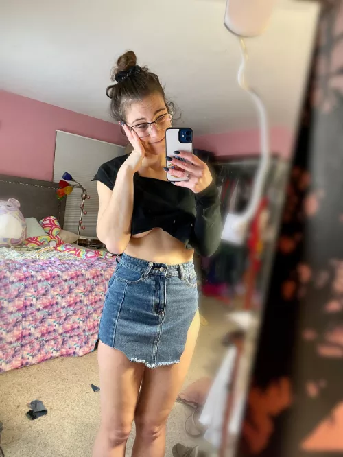 When you’re in the process of cutting the crop top yourself by TheAveryOConnor