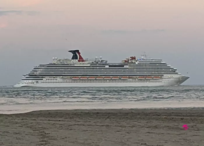 When you're on the beach at the right time. ;) Galveston, Texas by rootlessdestinations