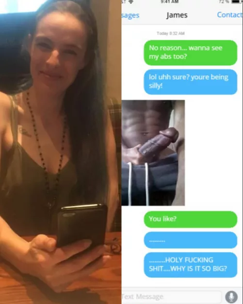 When you're out with your wife and see her smiling at her phone. by Reconqwest