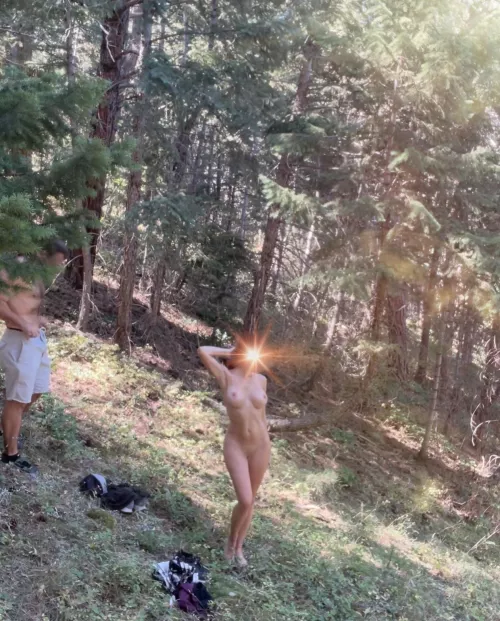 When you’re ready for the camera but your husband is not😆…. [m][f] by YourgirlTink