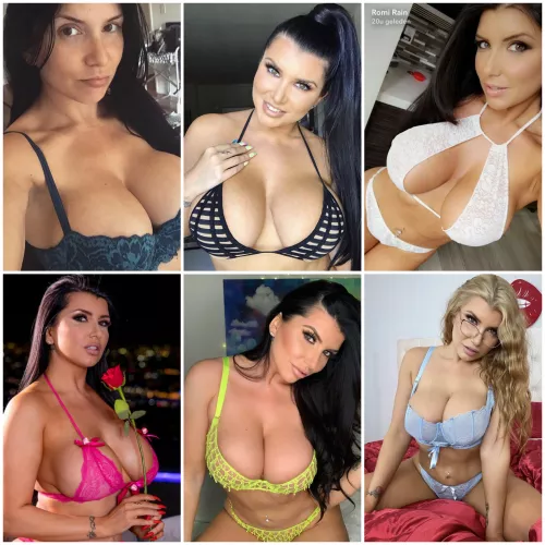 Which bra best displays Romi Rains assets? by dog4K