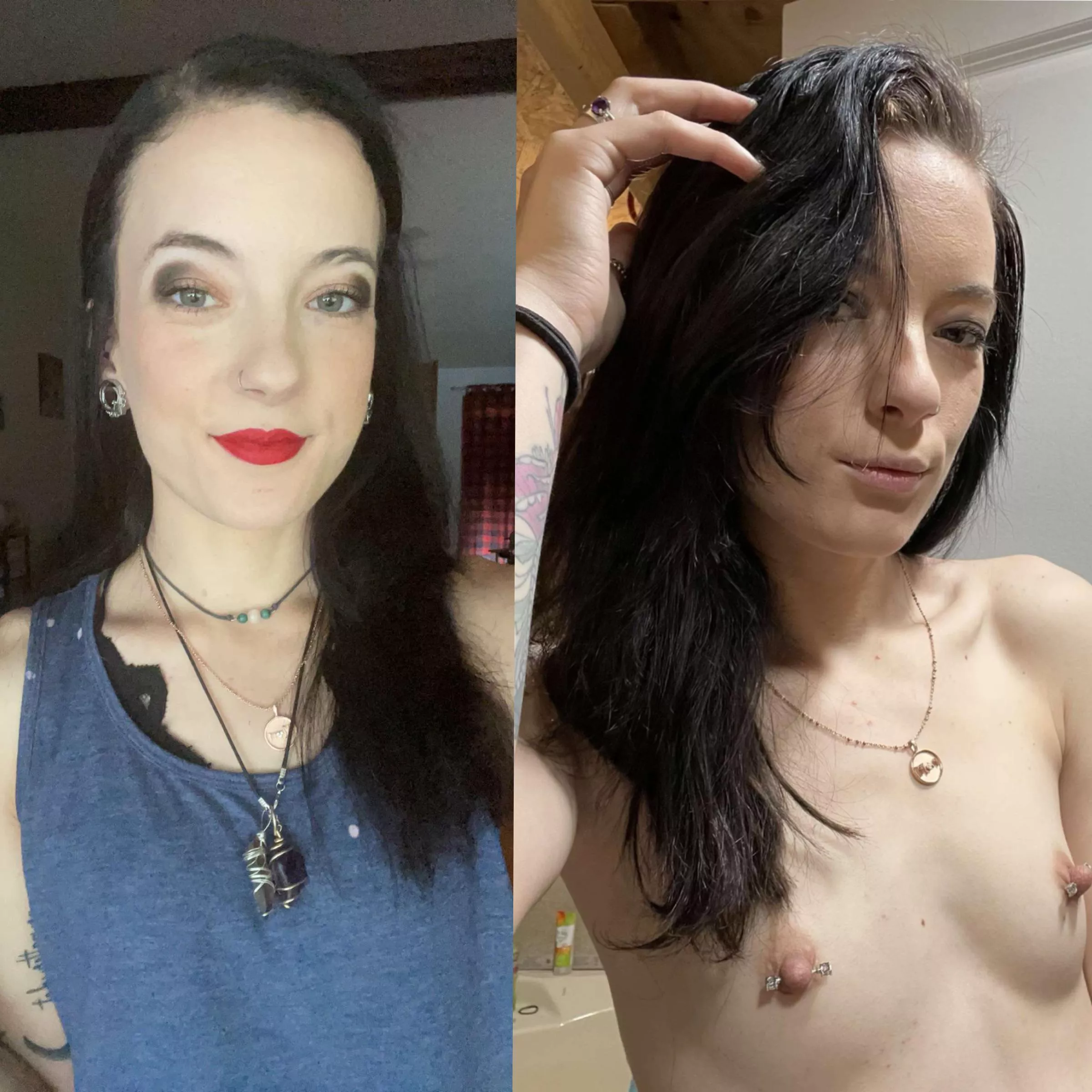 Which do you prefer? 👀 posted by br0ken_beauty