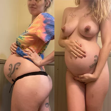 Which do you prefer, clothes or not? ❤️‍🔥if you wanna chat with a horny milf, hit up the link in the comments💦😘 by NerdPrincess18